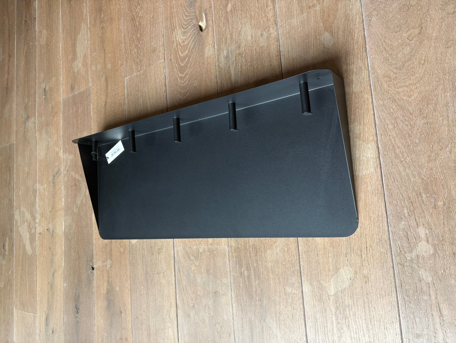 Woood wandkapstok Keenan | zwart | metaal | 80 cm | 5 haken, Zo goed als nieuw, Minder dan 100 cm, Metaal, Ophalen