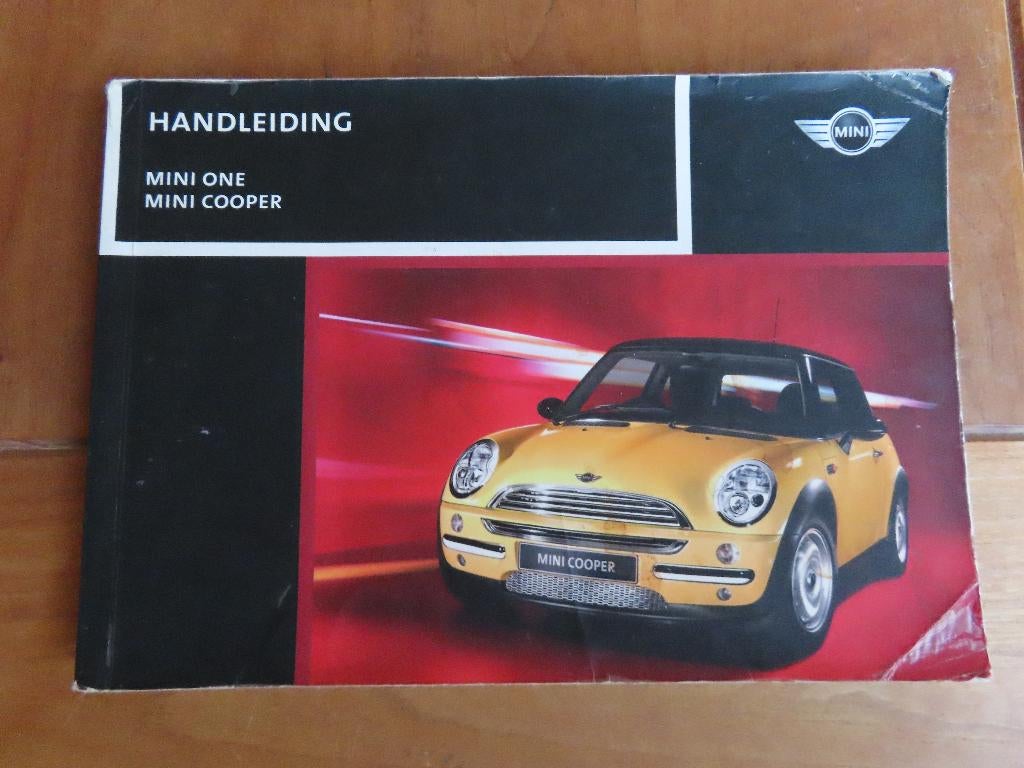 Instructieboek Mini One, Mini Cooper 2001, Auto diversen, Handleidingen en Instructieboekjes, Ophalen of Verzenden