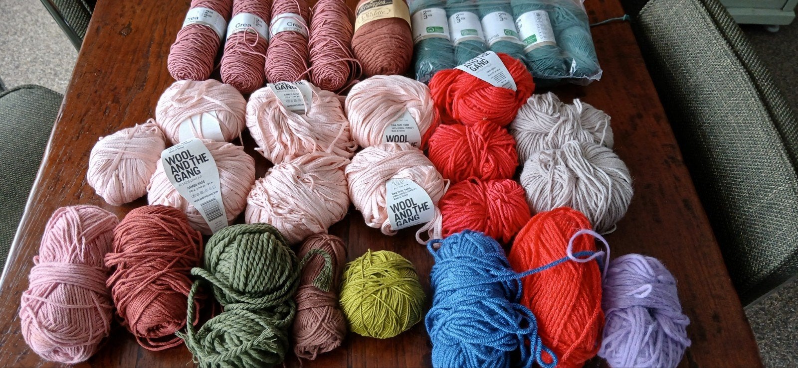 Partij Wol o.a. Zeeman, Wool and the gang, Ophalen of Verzenden, Breien of Haken, Wol of Garen