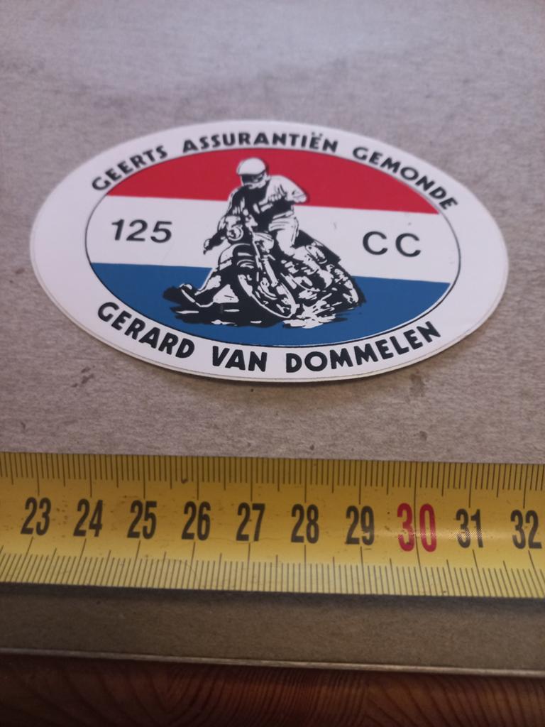 Gerard van dommel 125 cc gemonde, Verzamelen, Ophalen of Verzenden, Zo goed als nieuw