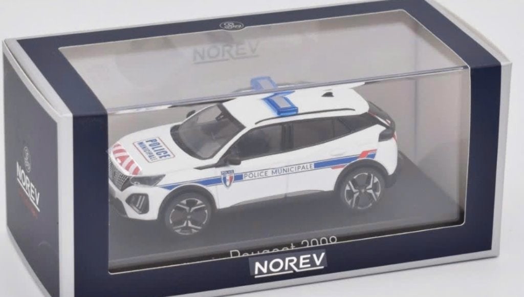 Peugeot 2008 '24 Police Municipale STREPEN 1/43 NOREV 472876, Verzenden, Nieuw, Auto, Norev