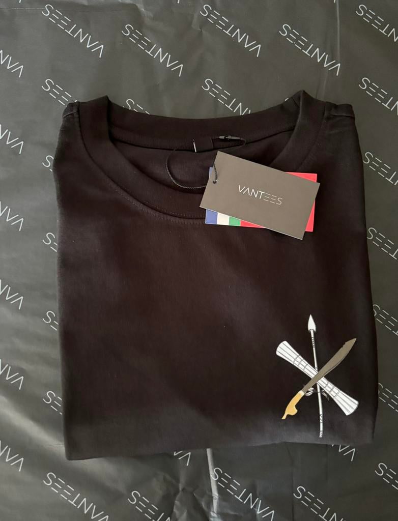 Maluku Parang Salawaku t-shirt normal fit, Ophalen of Verzenden, Nieuw, Maat 52/54 (L), Zwart