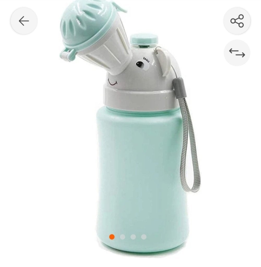 Noodtoilet voor Jongens, Ophalen, Nieuw, Overige typen, Blauw