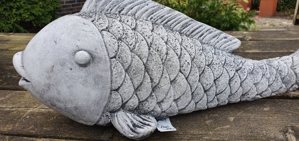 VIS / BETON / dierenbeeld /opruiming, Tuin en Terras, Tuinbeelden, Ophalen, Dierenbeeld, Nieuw, Peize