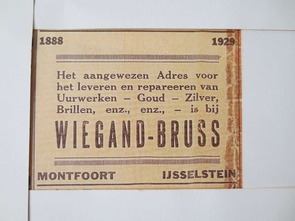 Advertenties uit Dagblad van Winkels/Bedrijven uit Montfoort, Ophalen of Verzenden, Zo goed als nieuw, Overige typen