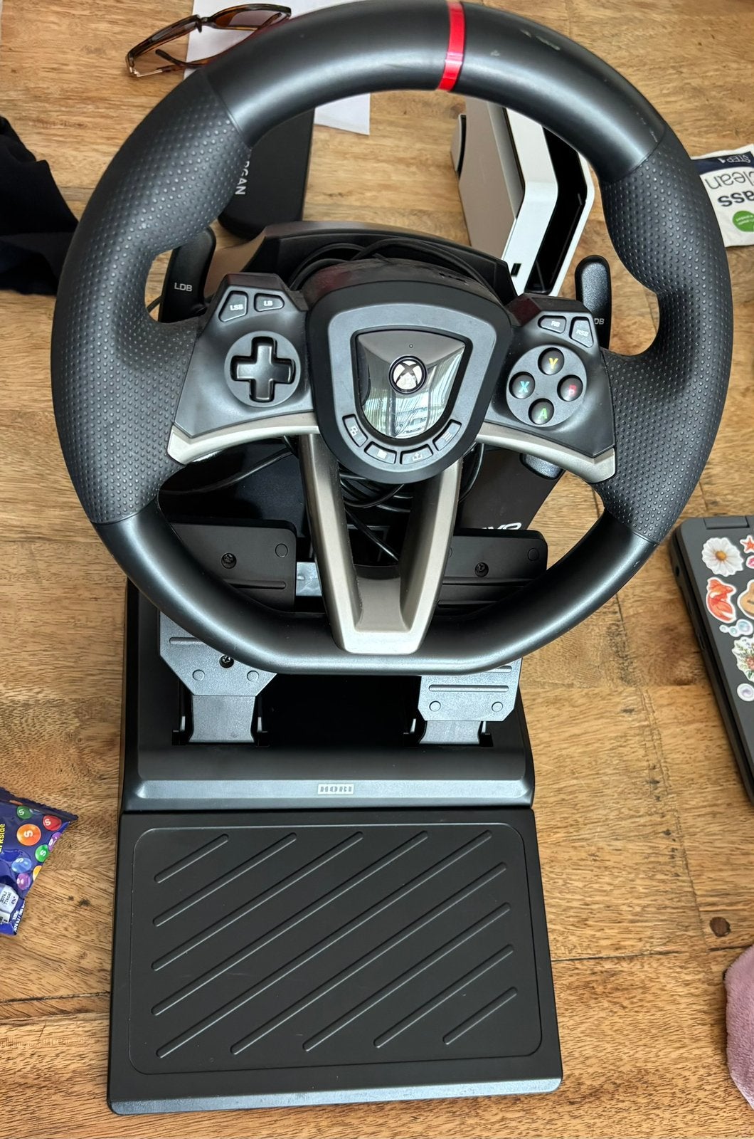 Hori racing wheel xbox, Spelcomputers en Games, Spelcomputers | Xbox | Accessoires, Ophalen of Verzenden, Gebruikt, Stuurtje of Sportattribuut