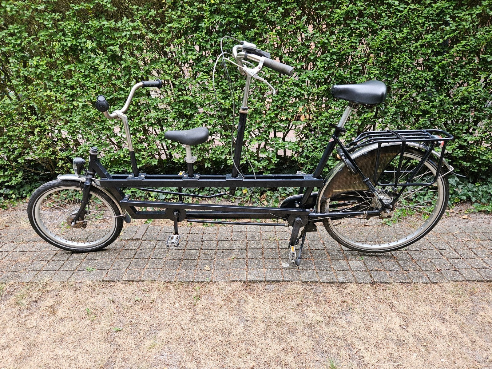 Solide Onderwater tandem fiets zwart, Fietsen en Brommers, Fietsen | Tandems, Ophalen, Minder dan 10 versnellingen, Minder dan 49 cm
