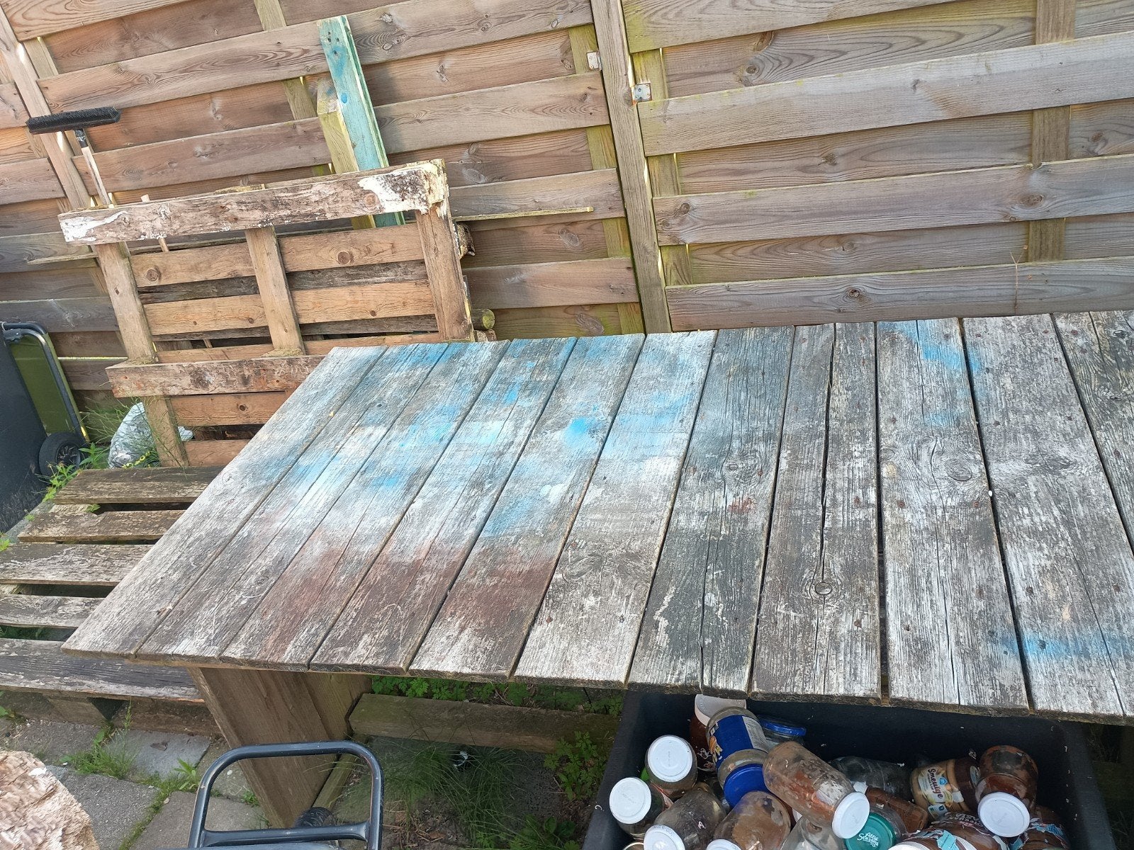 Gratis af te halen, Doe-het-zelf en Verbouw, Hout en Planken, Gebruikt, Ophalen of Verzenden, Pallet, Minder dan 200 cm