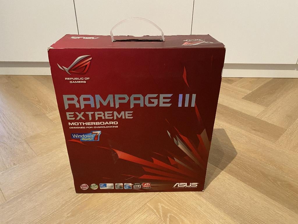 Asus Rampage III Extreme, Computers en Software, Moederborden, Ophalen, Gebruikt, LGA 1366, DDR3