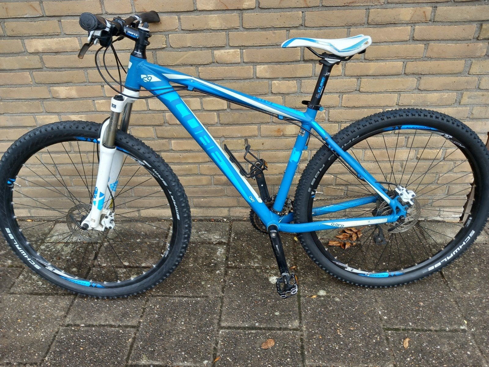 Cube Aim 29 Mountainbike - Blauw/Wit -, Overige merken, Hardtail, Heren, Ophalen of Verzenden