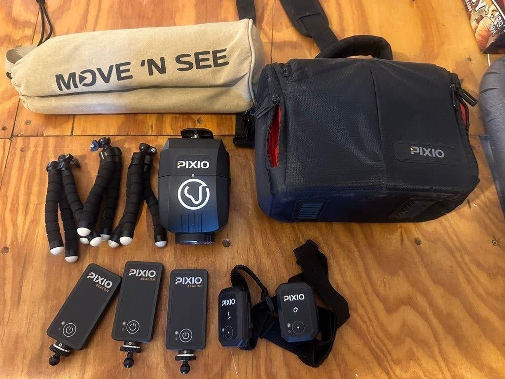Pixio Camera robot actiecamera ideaal voor paardrij training, Ophalen of Verzenden, Zo goed als nieuw, Overige merken