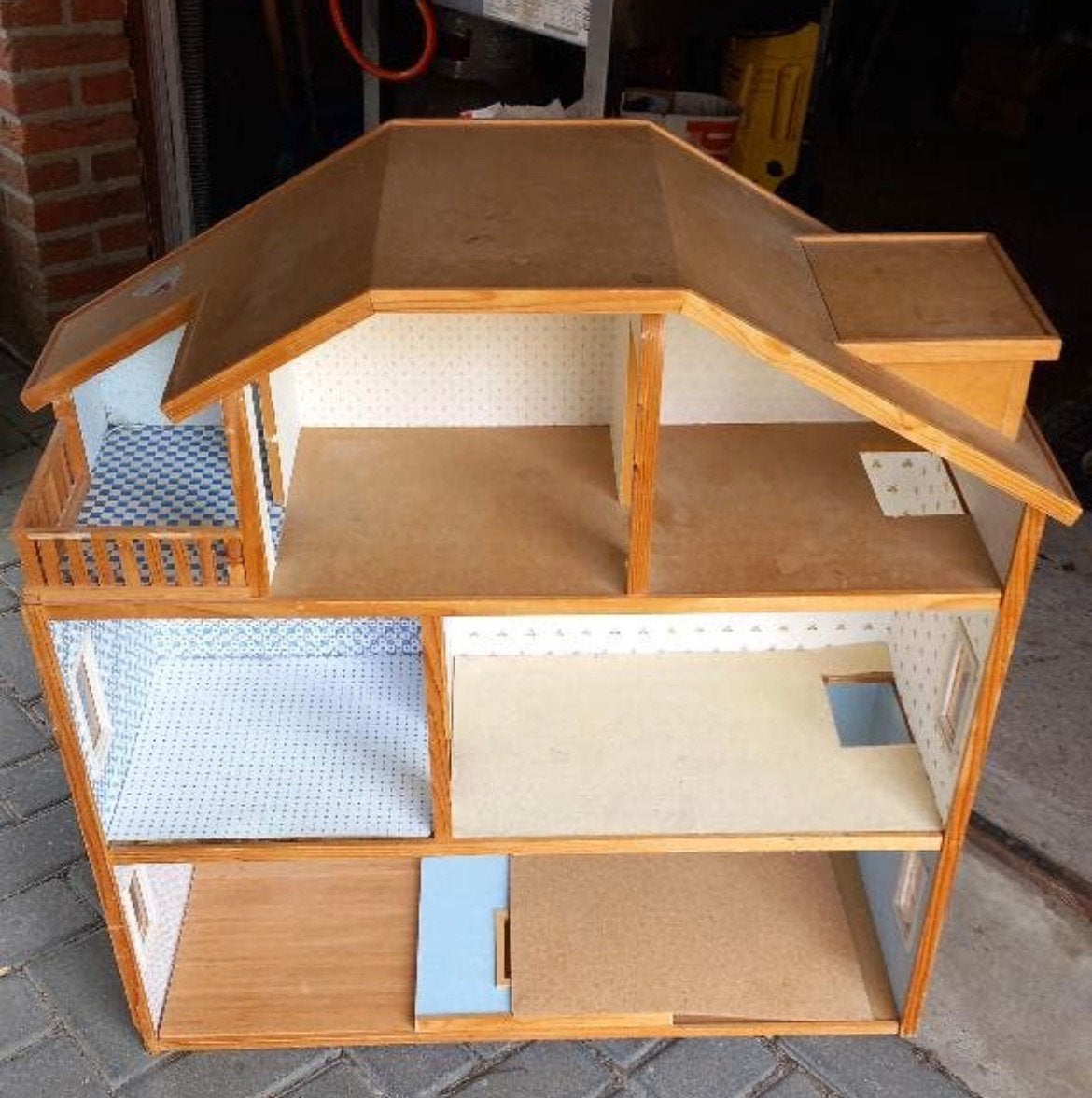 Poppenhuis, Ophalen of Verzenden, Zo goed als nieuw, Poppenhuis