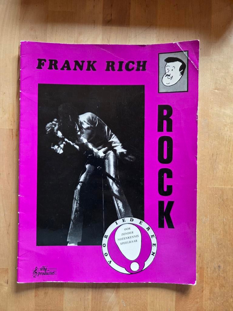 Frank Rich Rock - Muziekboek voor gitaar, Muziek en Instrumenten, Ophalen of Verzenden, Gitaar, Gebruikt, Rock en Metal