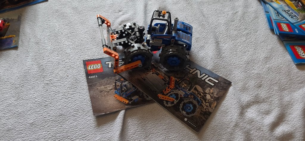 Lego Technic 42071 Afvalpersdozer, Lego, Ophalen of Verzenden, Technic, Complete set