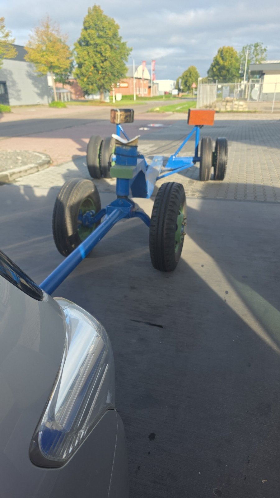 Zware dubbele vrachtwagenwielen onder zeil)motorboot/trailer, Watersport en Boten, Ophalen of Verzenden, Gebruikt, Overige typen