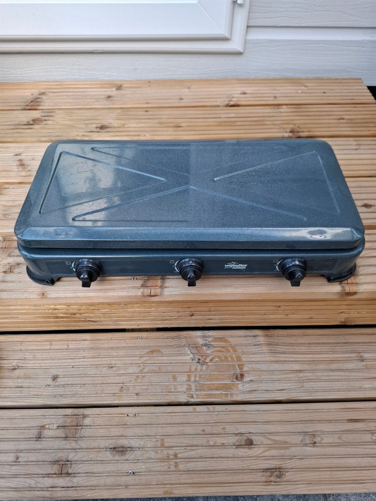 kookstel voor campinggas, Ophalen, Zo goed als nieuw