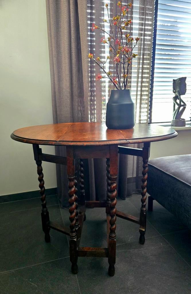 Klaptafel, Ophalen