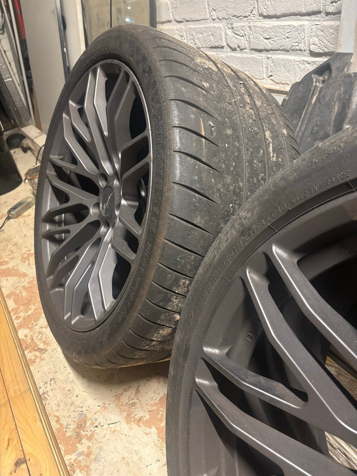 21 inch Breyton Spirit R velgen CONCAVE met Michelin, Gebruikt, 275 mm, Banden en Velgen, Personenwagen