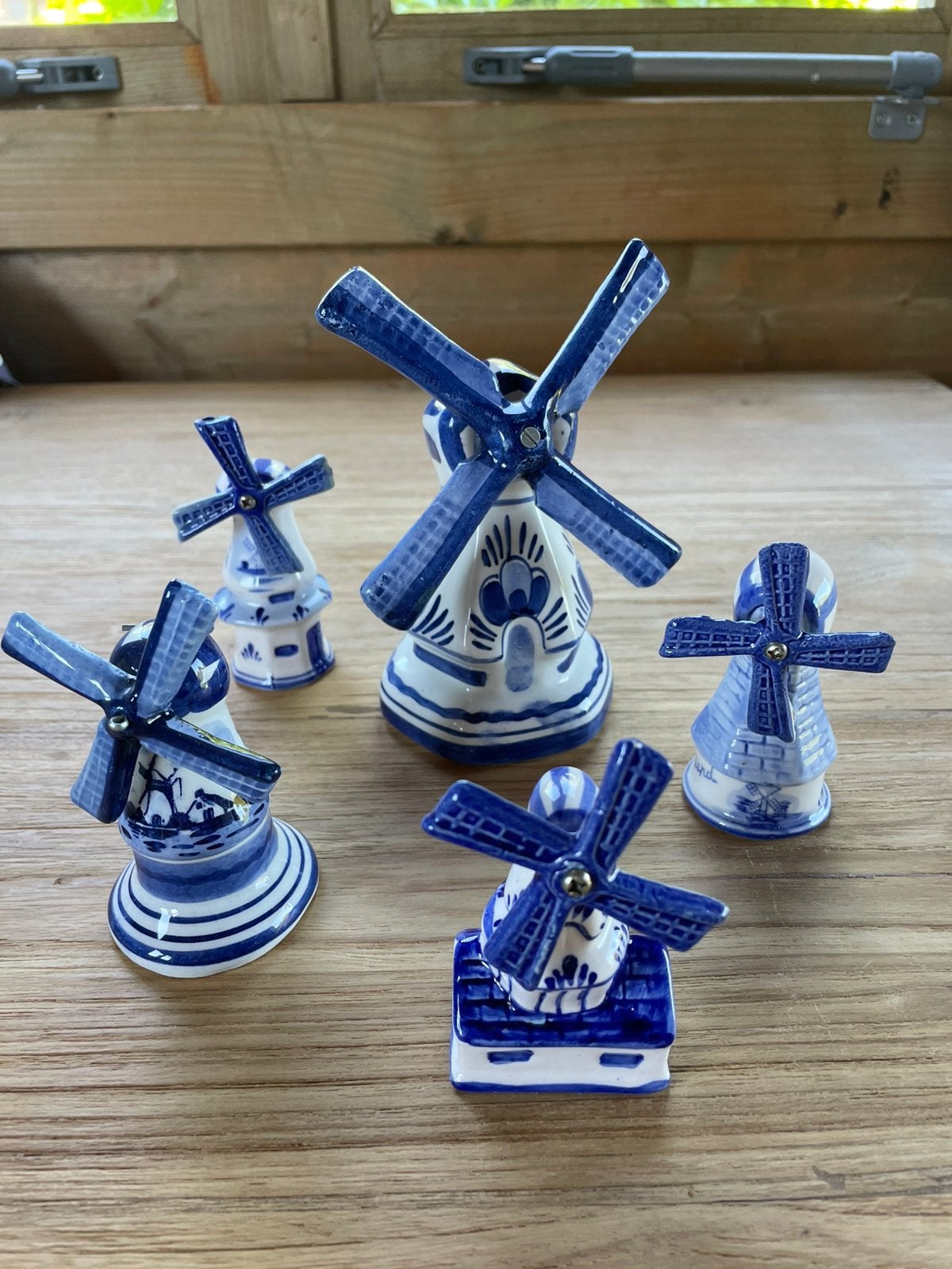 Delfts Blauwe molentjes, Antiek en Kunst, Ophalen of Verzenden, Keramiek of Aardewerk