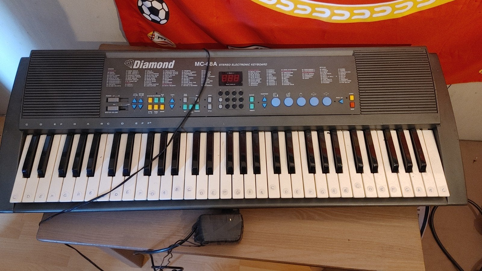 Diamond MC-68A Keyboard - Ideaal voor beginners, Ophalen, Gebruikt