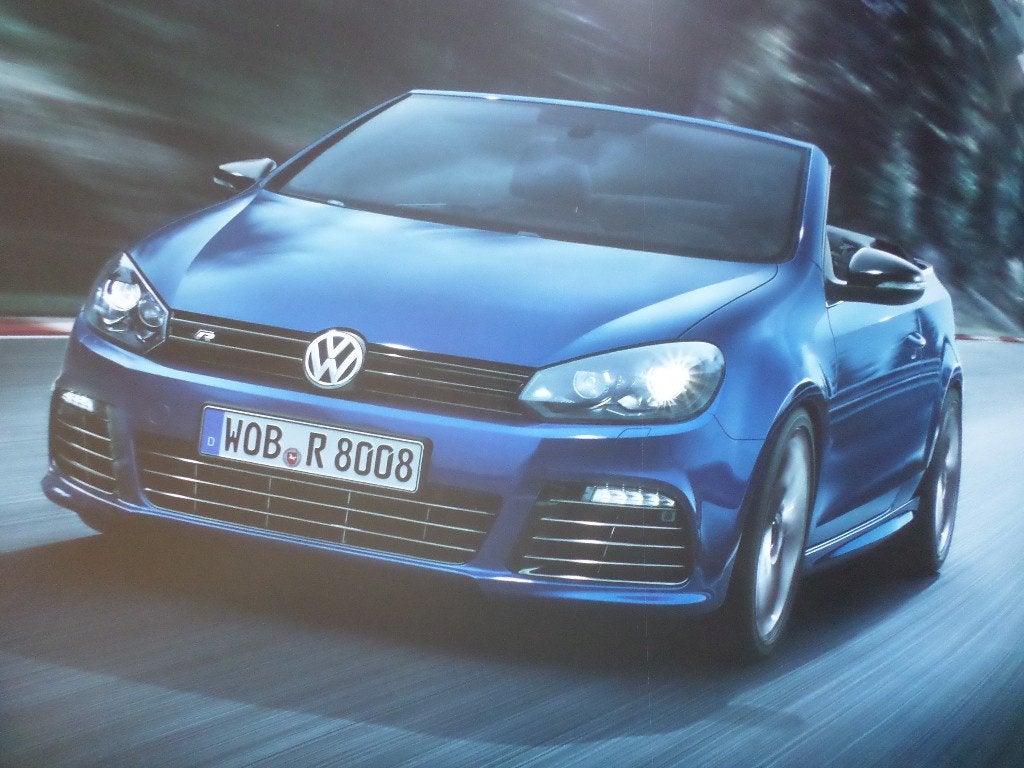Volkswagen Golf GTI Cabrio Brochure, Ophalen of Verzenden, Zo goed als nieuw, Volkswagen