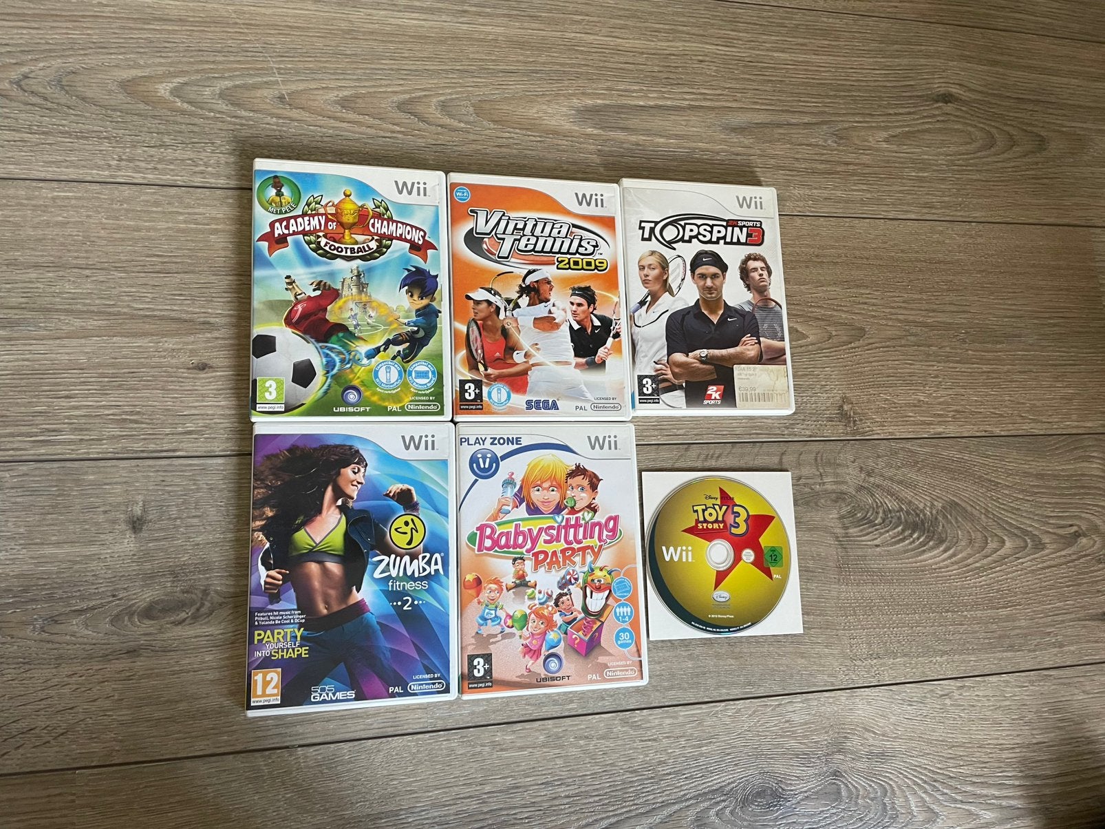 Wii spellen, Gebruikt, Ophalen of Verzenden, Sport, 3 spelers of meer