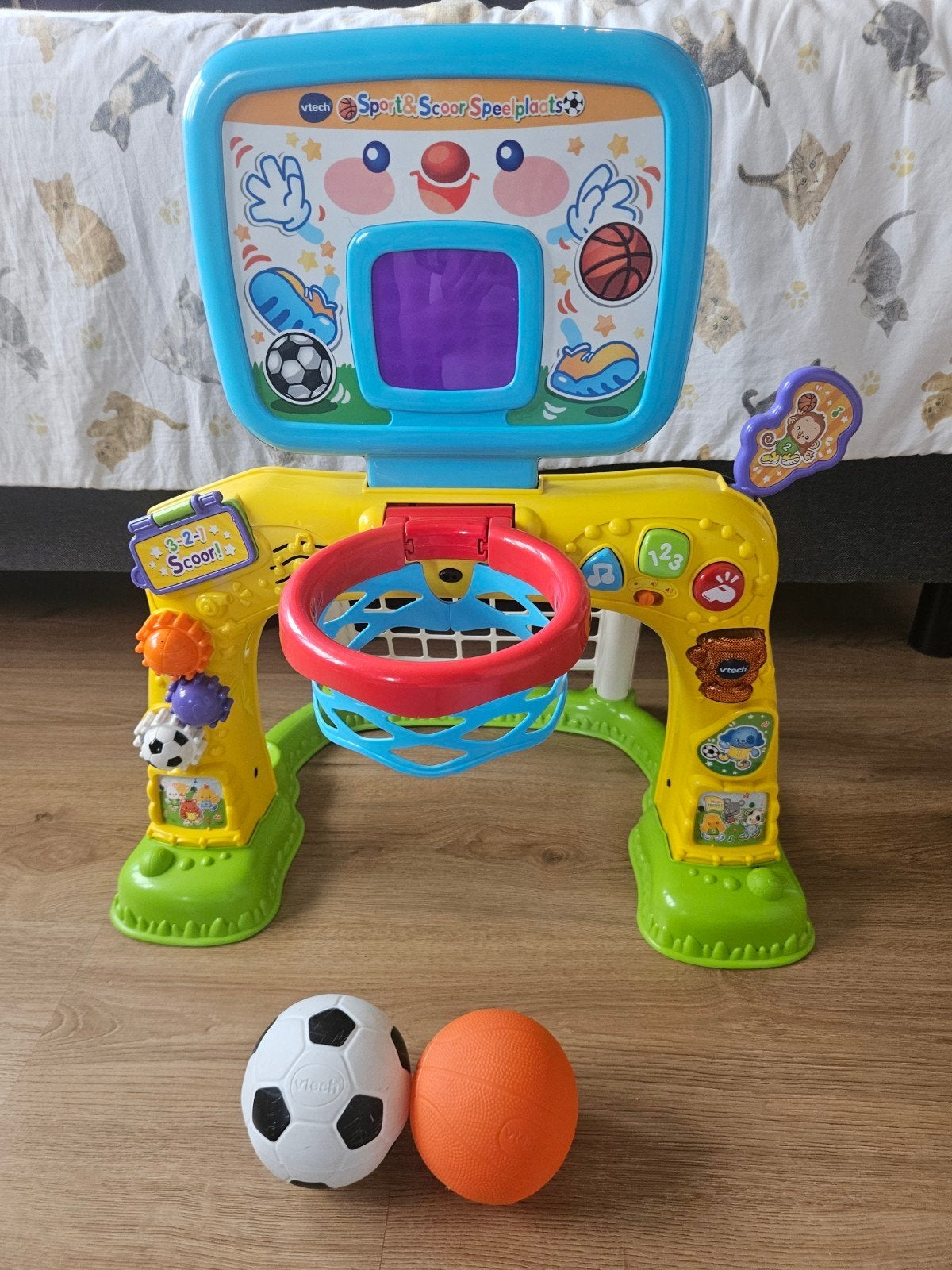 speelplaats vtech sport en scoor, Ophalen