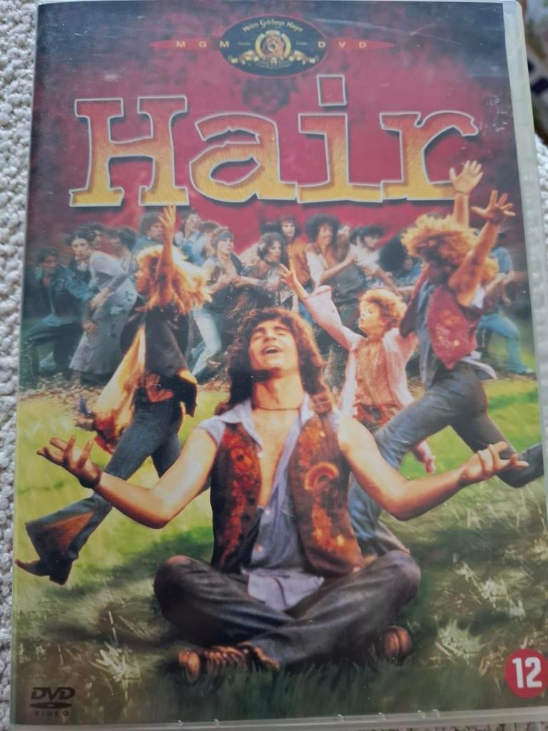 Hair, Cd's en Dvd's, Dvd's | Klassiekers, Ophalen of Verzenden, 1980 tot heden, Zo goed als nieuw