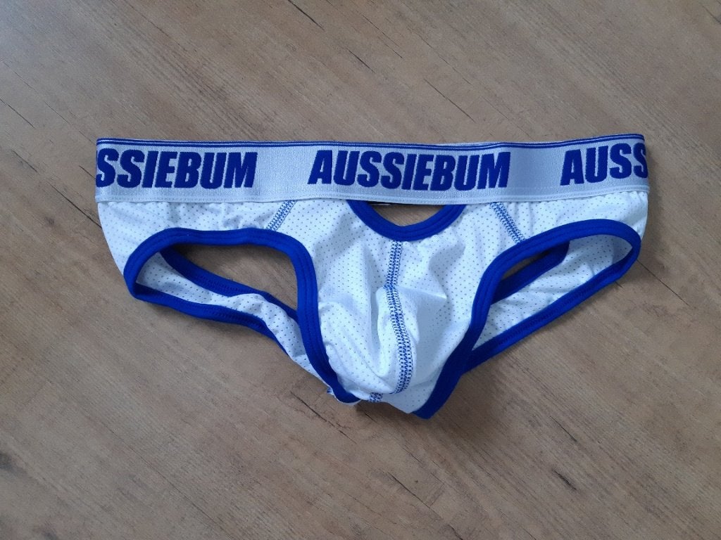 Aussiebum Riot Jock maat S, Ophalen, Wit, Slip
