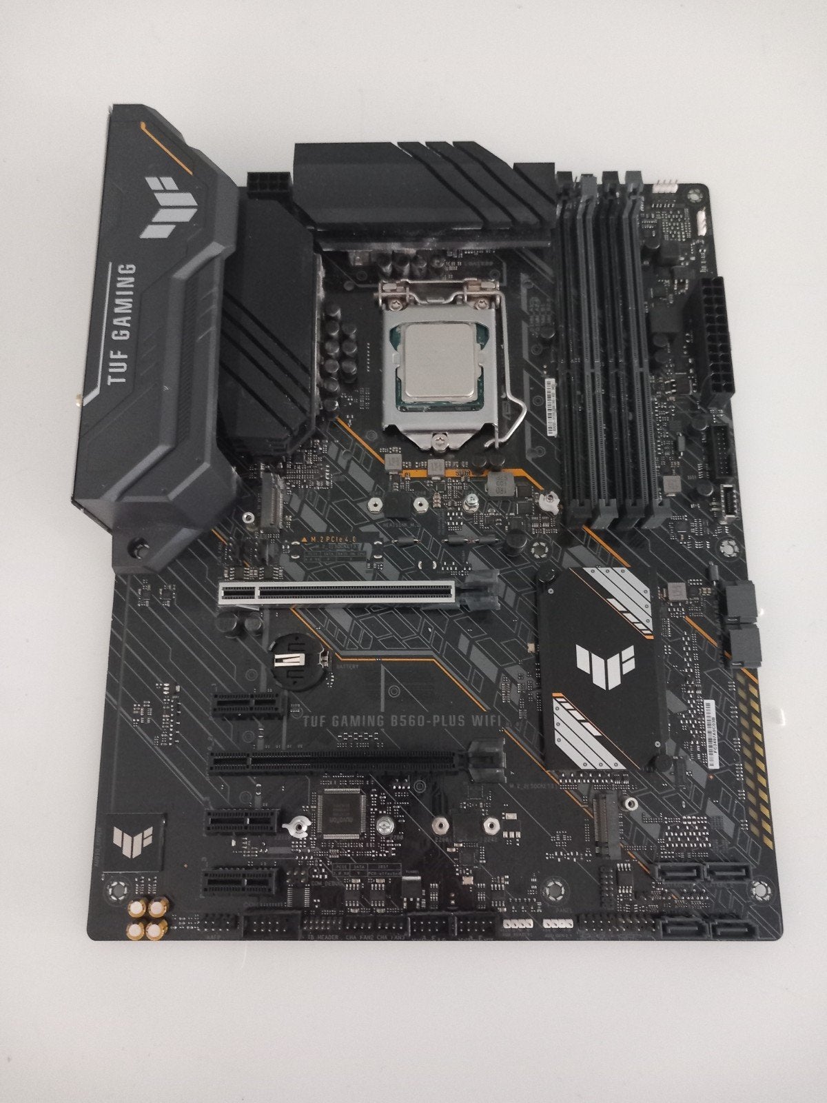 ASUS TUF GAMING B560-PLUS WIFI Moederbord + Intel i5-11400, Computers en Software, Moederborden, DDR4, Ophalen of Verzenden, Zo goed als nieuw