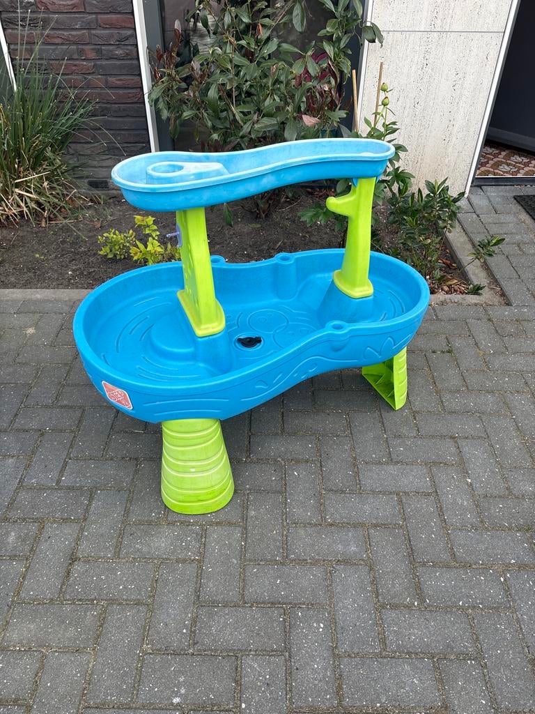 Step2 Waterbaan Speeltafel - Blauw/Groen, Ophalen, Gebruikt