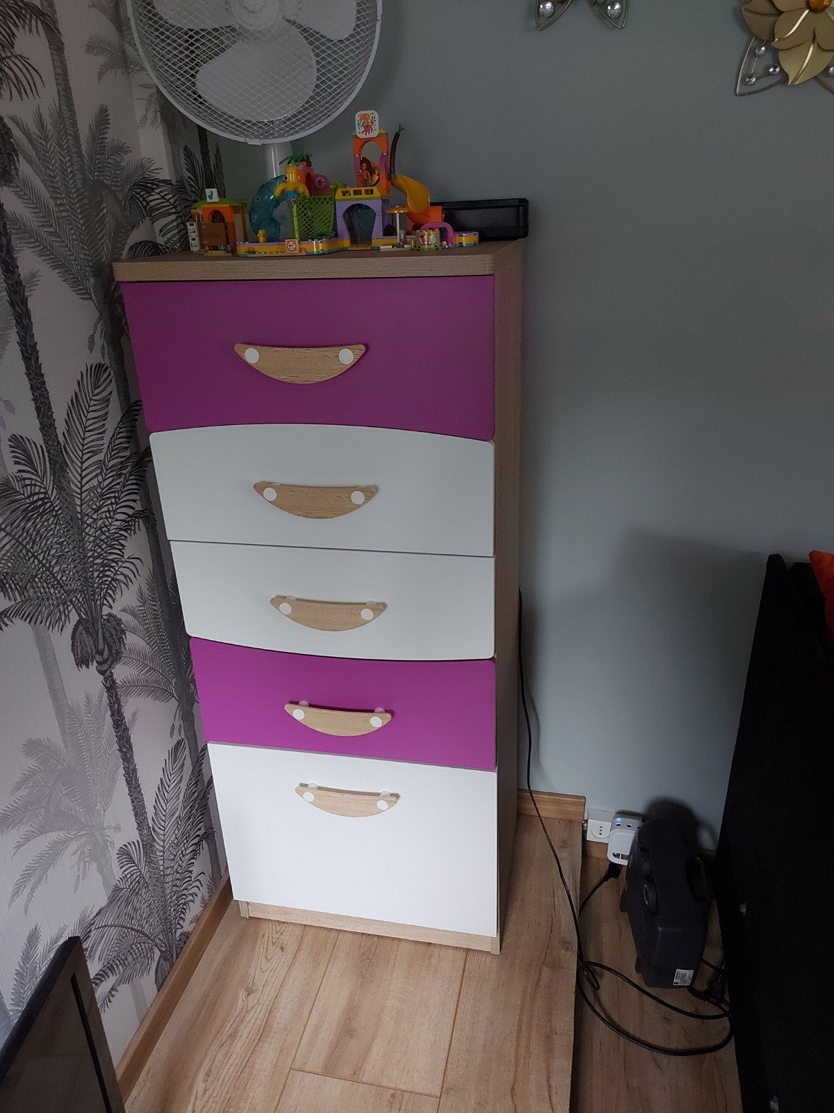 Complete meubelset voor kinder- of tienerkamer, Kast, 50 tot 70 cm, 105 cm of meer, Ophalen of Verzenden