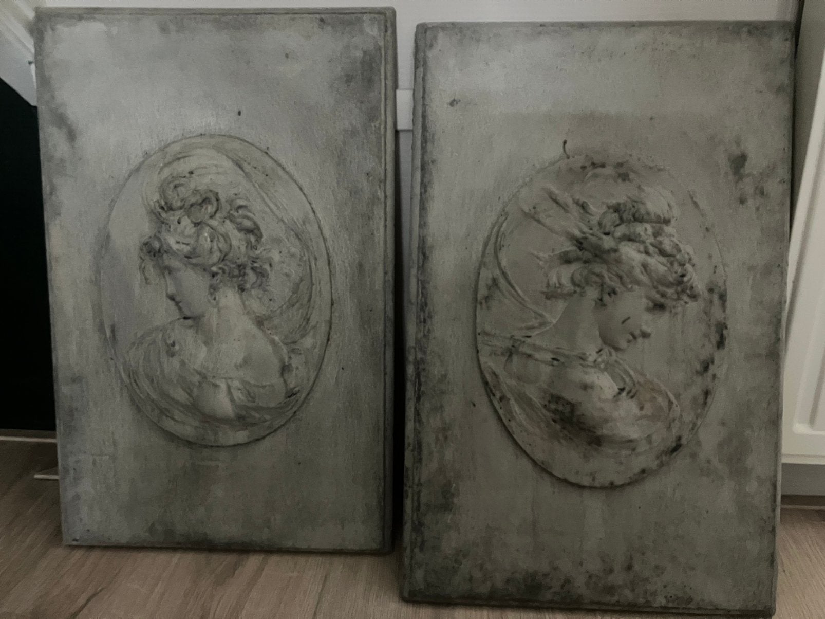 Betonnen wandpanelen, Ophalen, Zo goed als nieuw, Schilderij