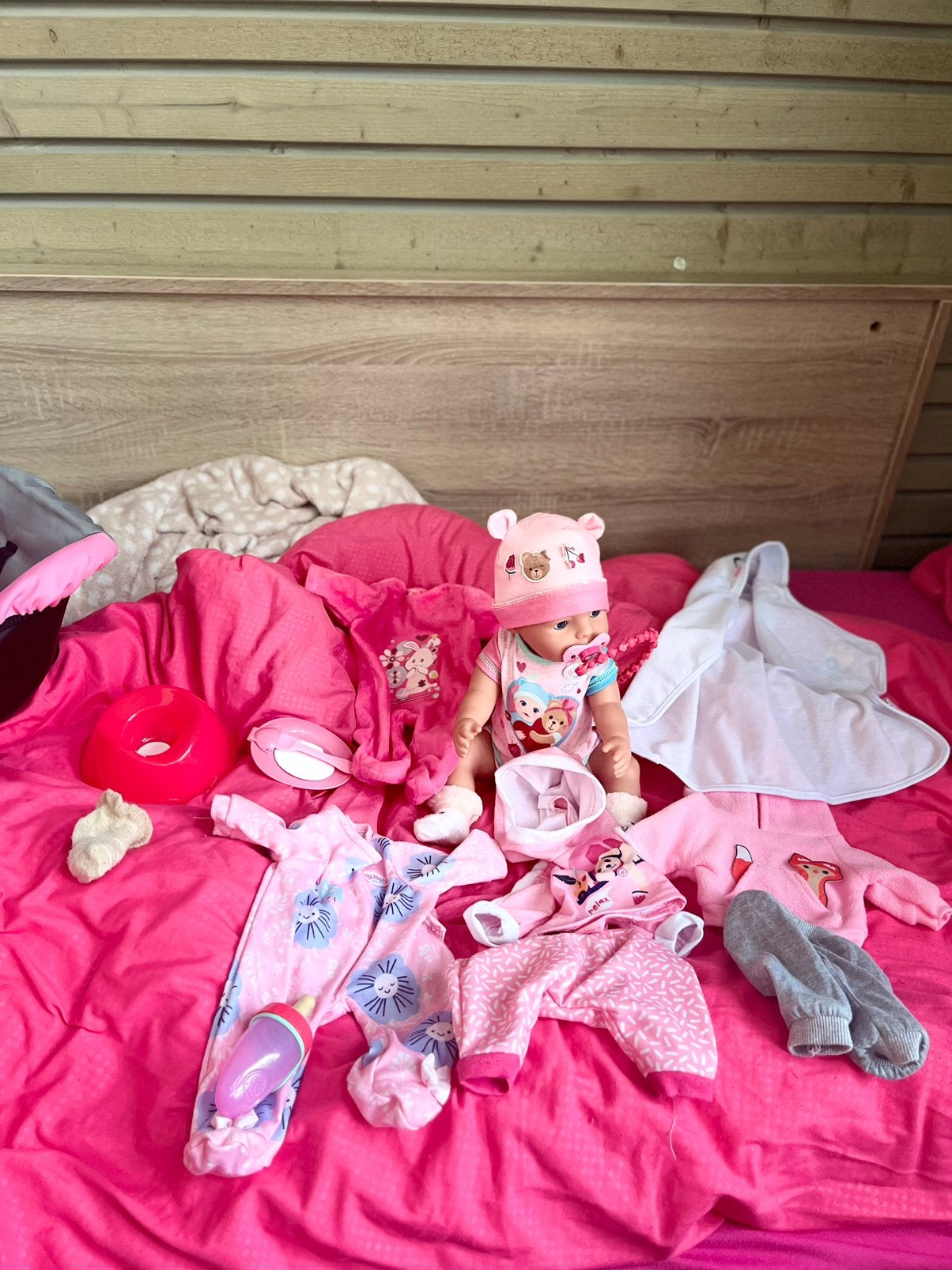Baby Born pop Emma te koop!, Ophalen, Zo goed als nieuw, Babypop