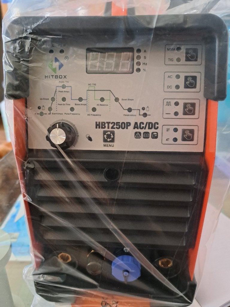Welder Inverter Hitbox met toebehoren NIEUWSTAAT, Doe-het-zelf en Verbouw, Gereedschap | Lasapparaten, Ophalen, Nieuw, 250 ampère of meer