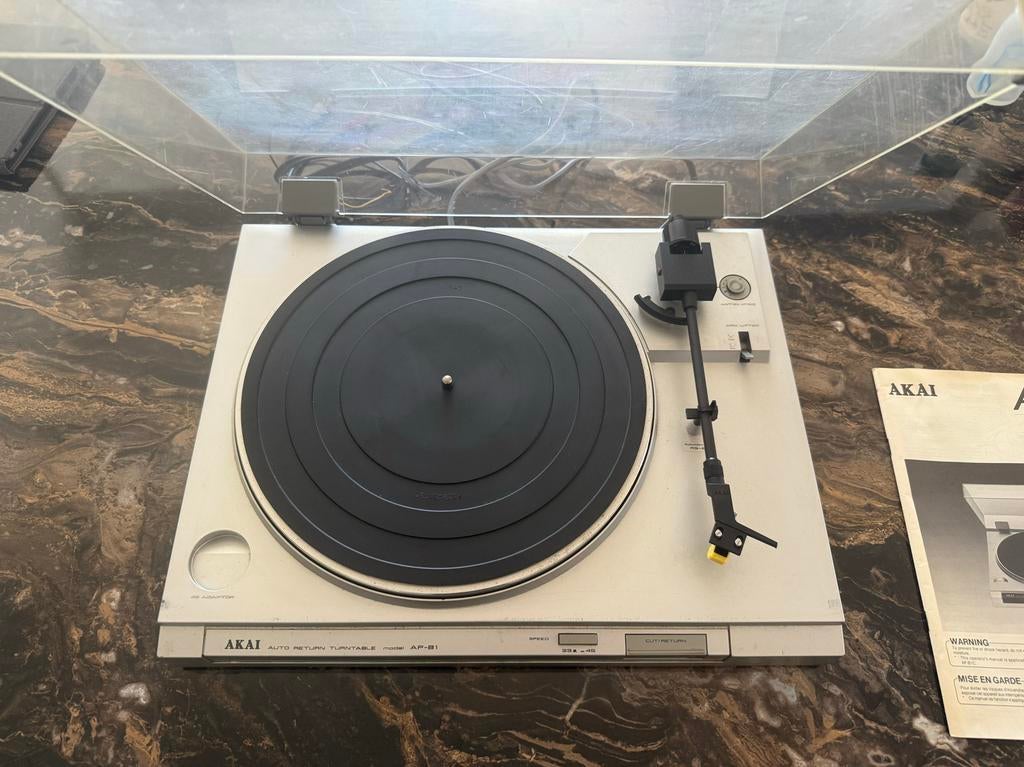 Akai AP-B1C Auto-Return Platenspeler, Ophalen, Gebruikt, Automatisch, Platenspeler