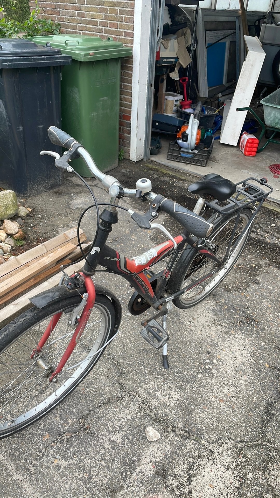 Goede jongens fiets, Ophalen, Gebruikt, Terugtraprem, Overige merken
