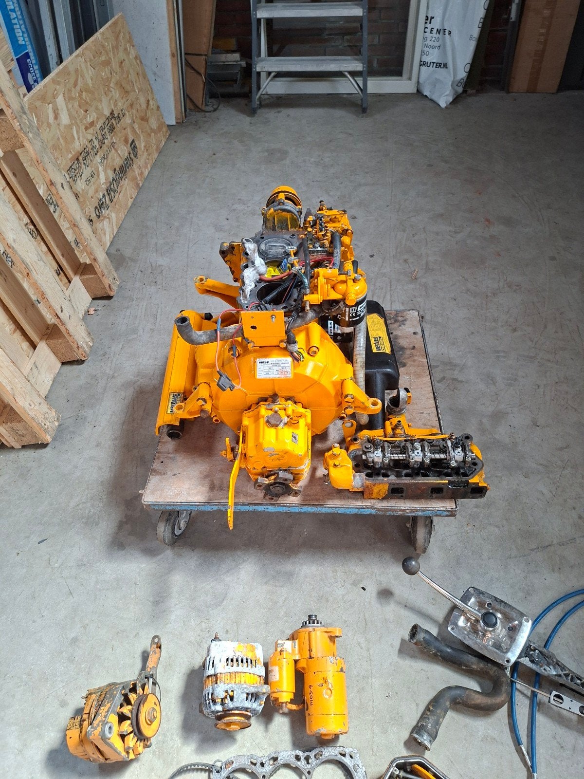 vetus Diesel,Scheepsmotor vetus,3 cilinder vetus,vetus, Ophalen, Diesel, 10 tot 30 pk
