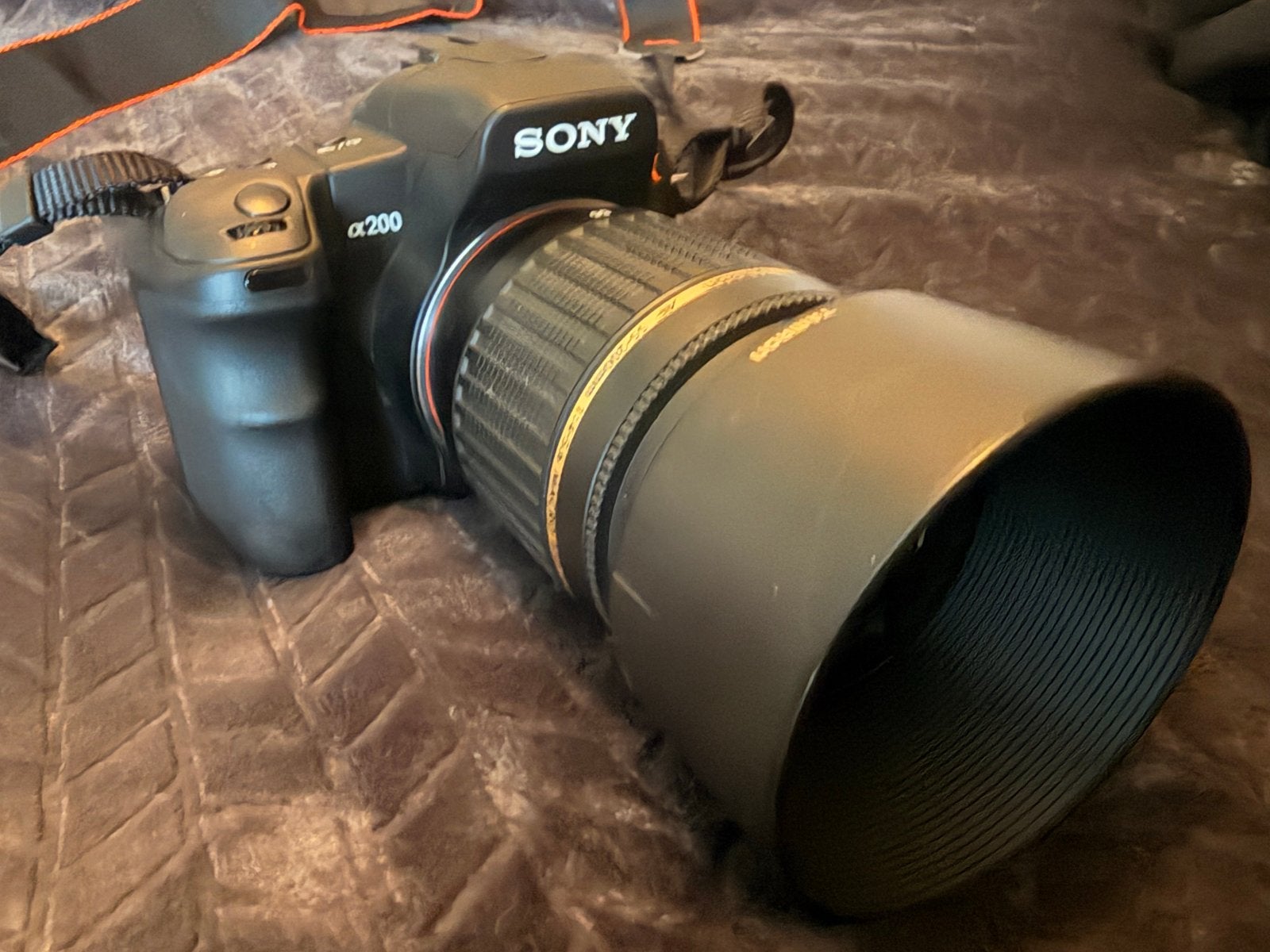 Sony A200 Spiegelreflexcamera - Complete beginnersset, Audio, Tv en Foto, Gebruikt, Spiegelreflex, Accu, Sony