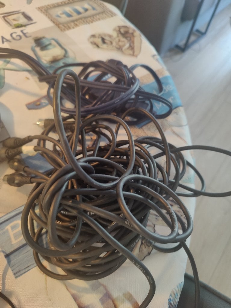 Midi kabels, Ophalen of Verzenden, Gebruikt