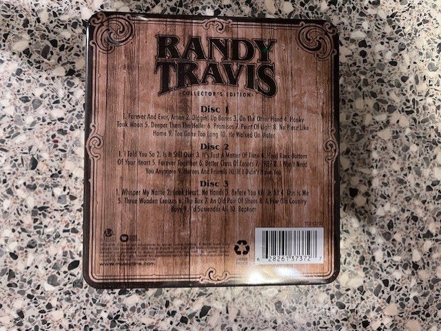 Randy Travis Collector's Edition, Ophalen of Verzenden, Zo goed als nieuw, Boxset, Country