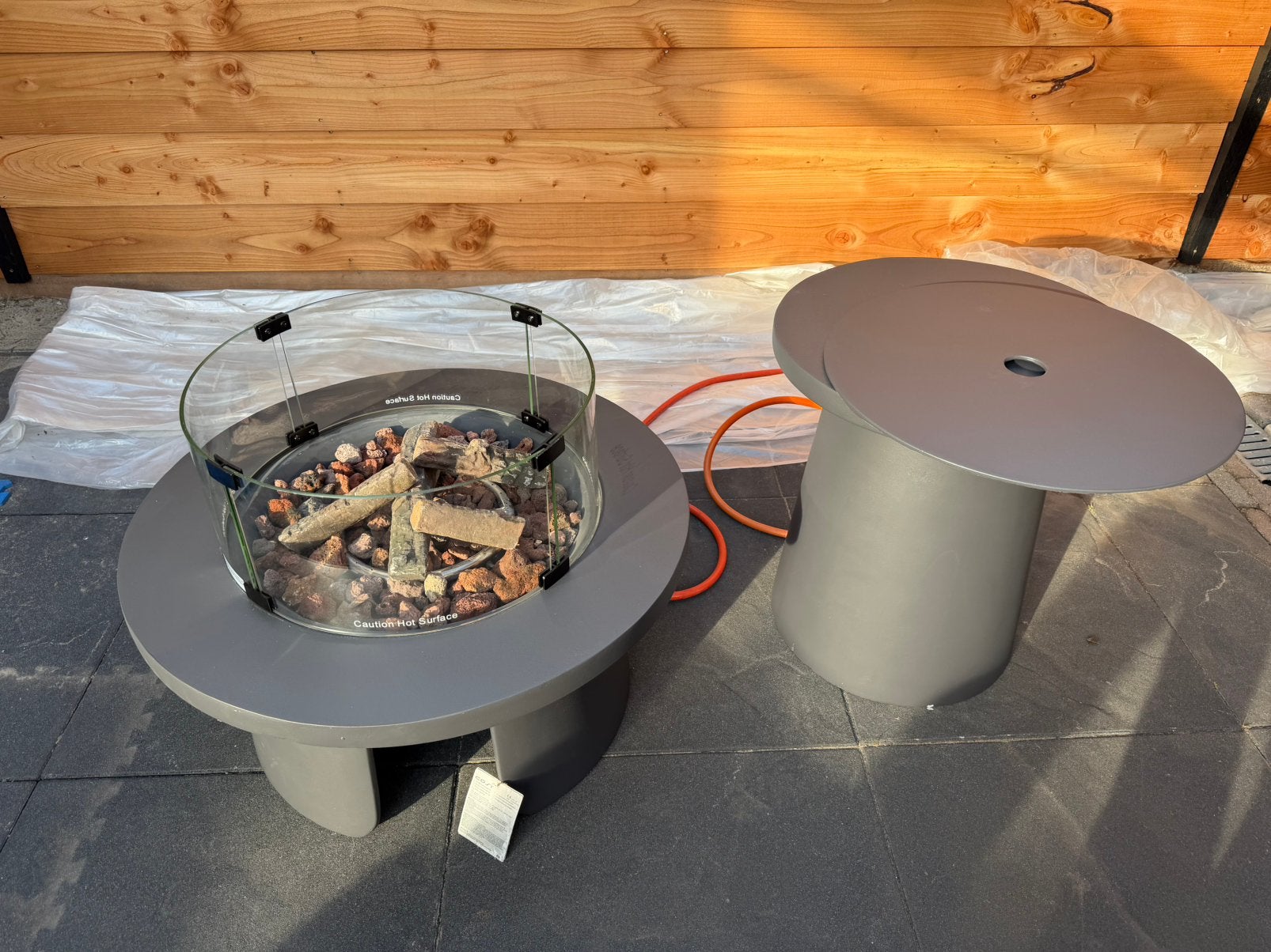 Cosi cosiglobe terrasverwarmer gaskachel., Ophalen, Gebruikt