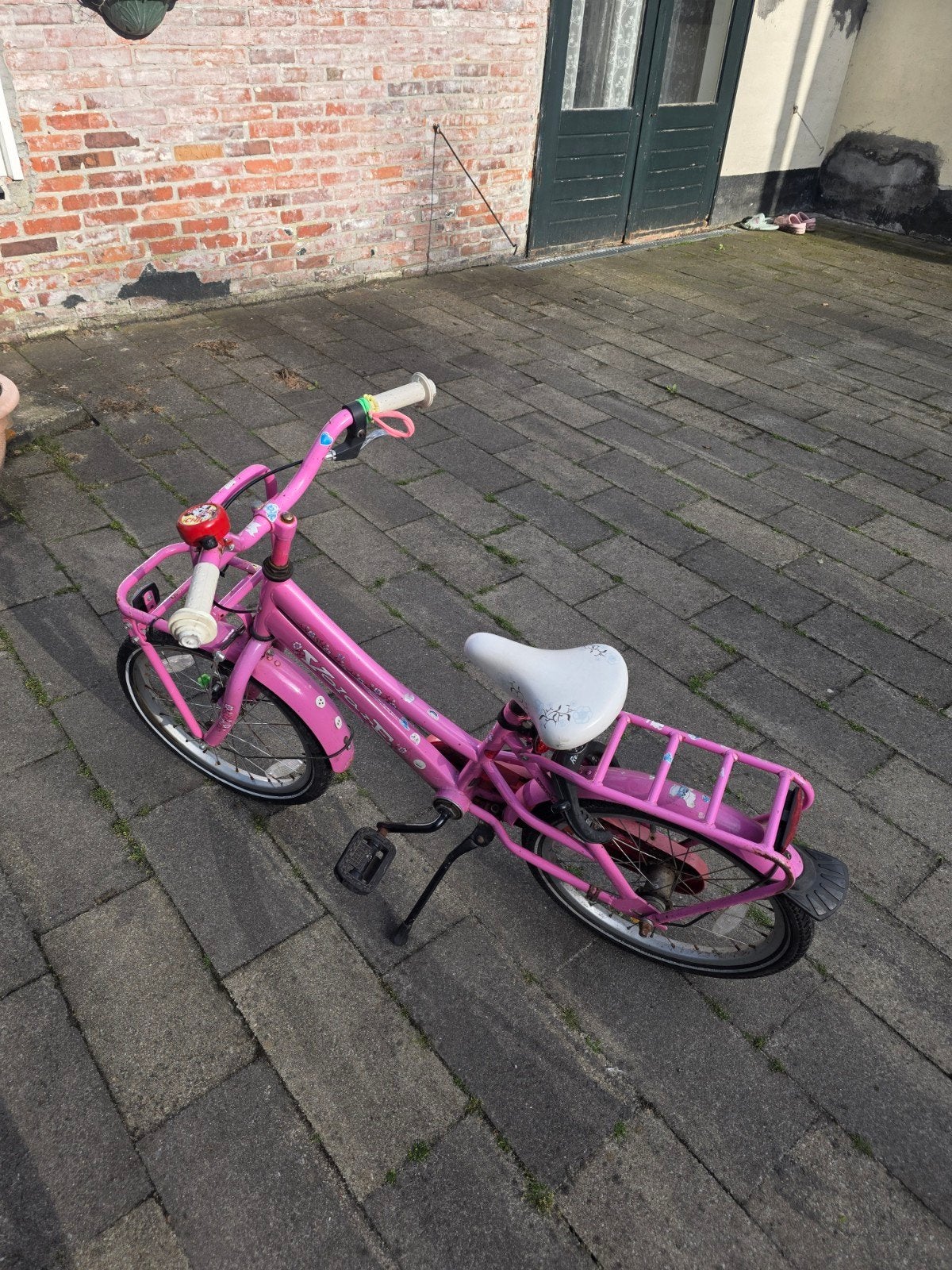 Gebruikte 2 fietsjes 18 inch 20€, Ophalen, Gebruikt, Terugtraprem, 16 tot 20 inch