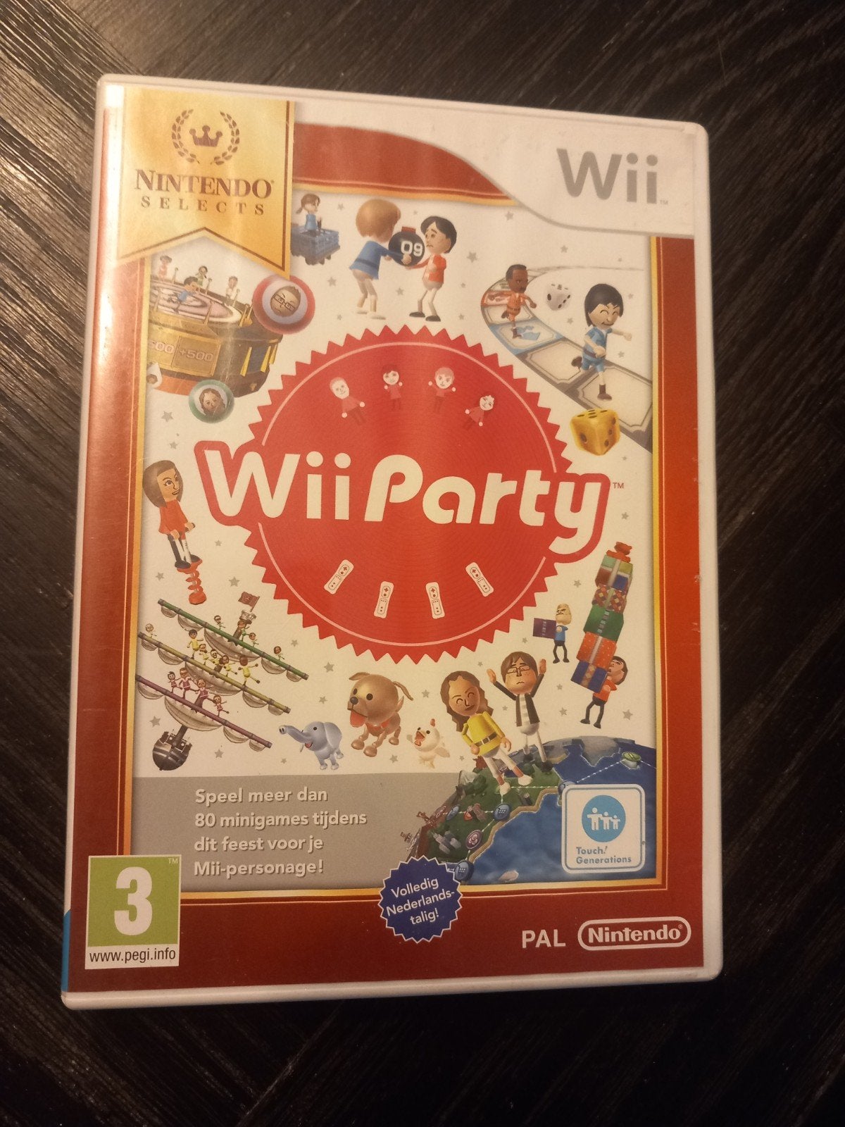 Wii Party - Nintendo Selects (Wii), Nintendo, Overige genres, Eén computer, Zo goed als nieuw