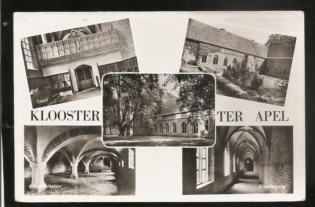 Ter Apel, Klooster, Ophalen of Verzenden, 1960 tot 1980, Ongelopen, Groningen