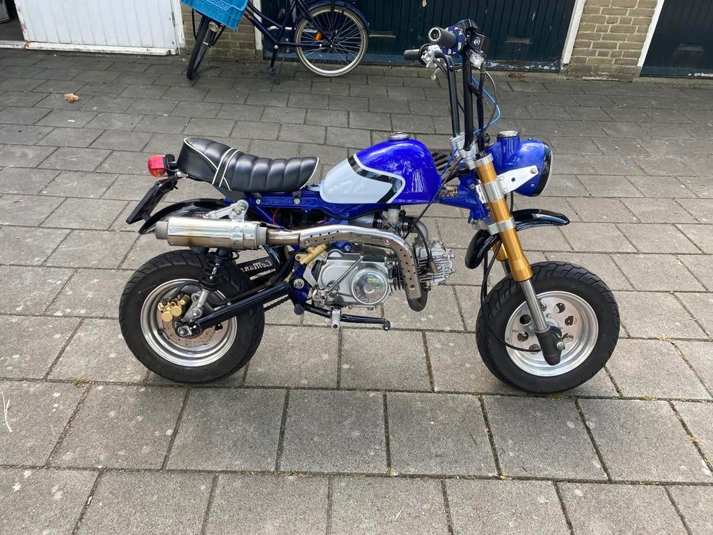 Skyteam geel kenteken, Fietsen en Brommers, Minibikes, Midibikes en Pitbikes, Ophalen, Gebruikt, Overige typen