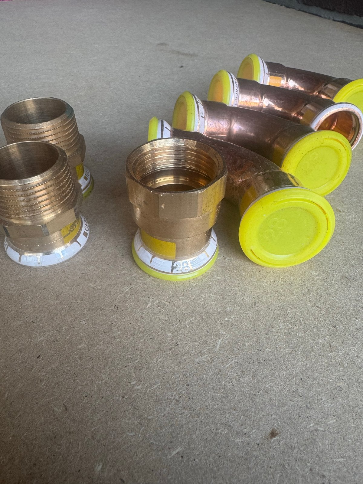 Geberit Mapress 28mm perskoppelingen gas, Doe-het-zelf en Verbouw, Buizen en Afvoer, Ophalen, Overige materialen, Overige typen