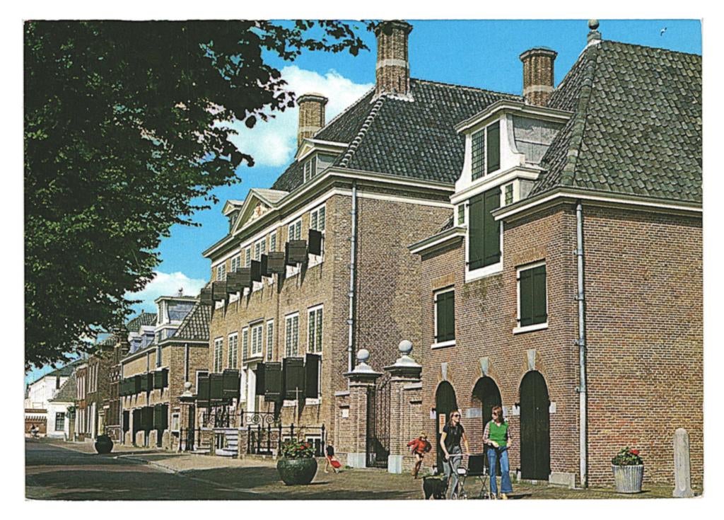 36195 Hellevoetsluis ZH jr 60 70 Gemeentehuis  Onbeschreven, Verzamelen, Ophalen of Verzenden, 1960 tot 1980, Ongelopen, Zuid-Holland