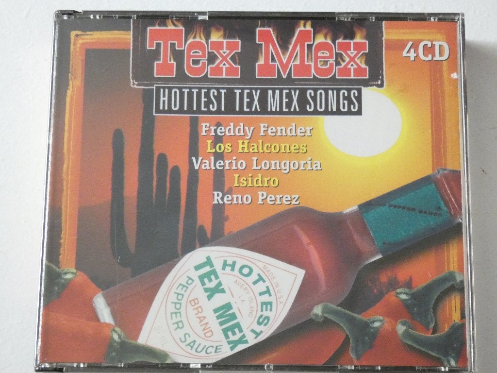 Tex Mex - Hottest Tex Mex Songs 4cd, Verzenden, Gebruikt