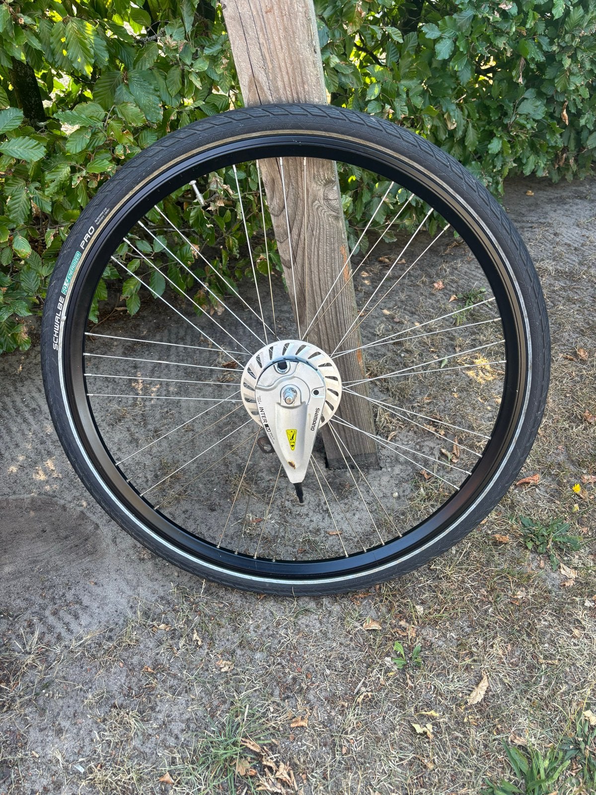 Voorwiel en achterwiel 28inch TREK LM400+ Shimano INTER M, Fietsen en Brommers, Fietsonderdelen, Gebruikt, Ophalen of Verzenden